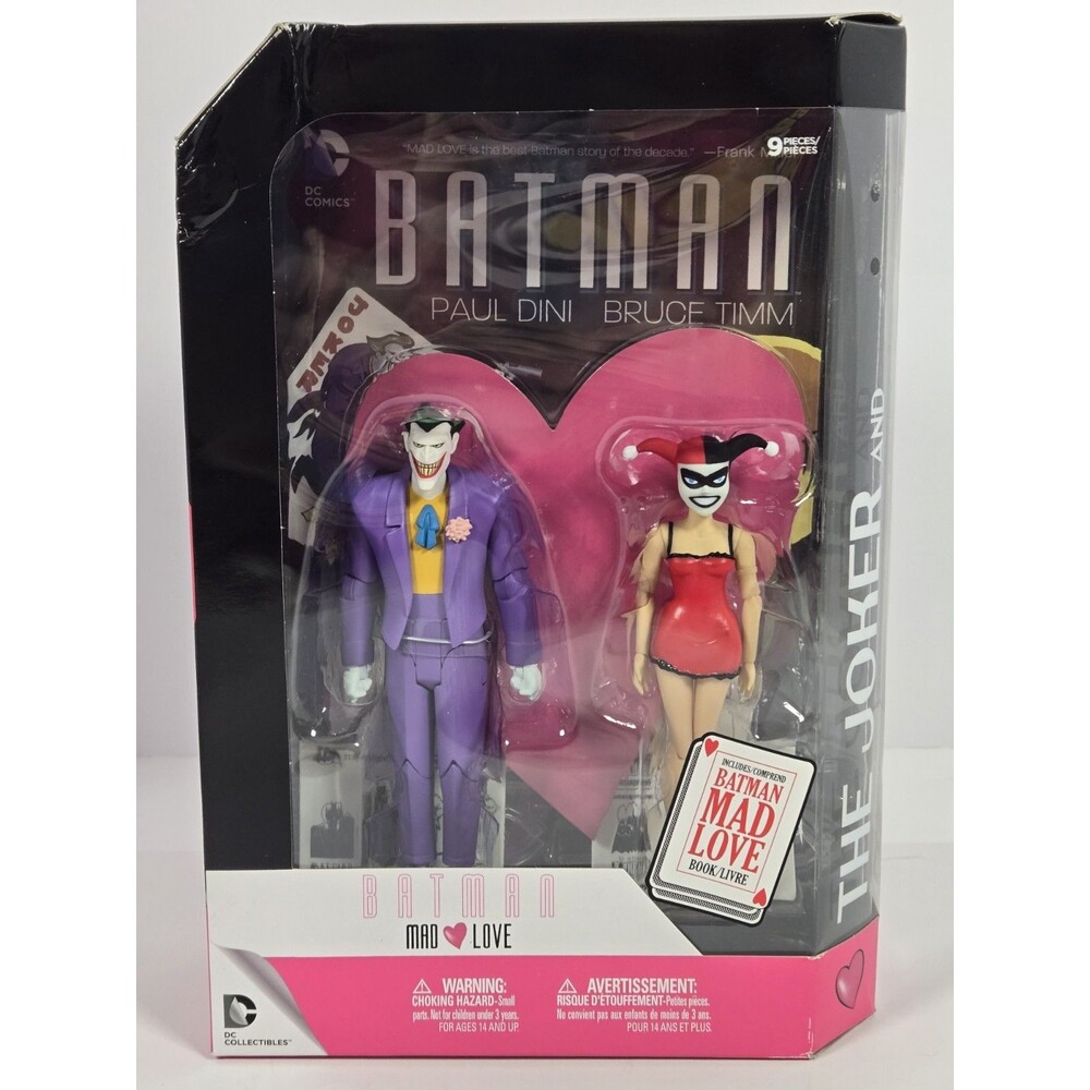 Batman The Animated Series Mad Love Joker & Harley Quinn Set - RARE